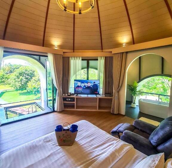 别墅: 1间卧室带游泳池, Binlha Raft Resort