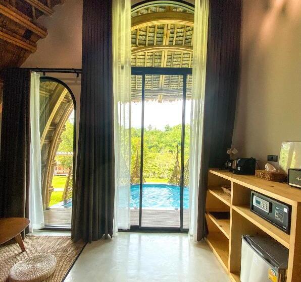 别墅: 1间卧室带游泳池, Binlha Raft Resort