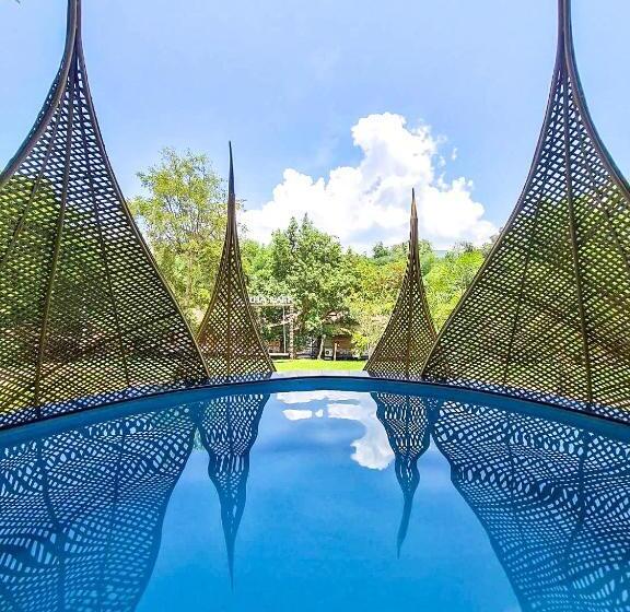 别墅: 1间卧室带游泳池, Binlha Raft Resort