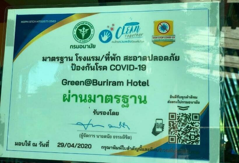 اتاق استاندارد با چشم‌انداز باغ, Green@buriram