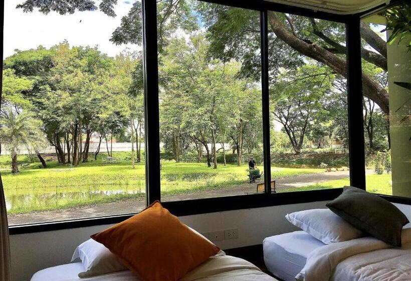 اتاق استاندارد با چشم‌انداز باغ, Green@buriram