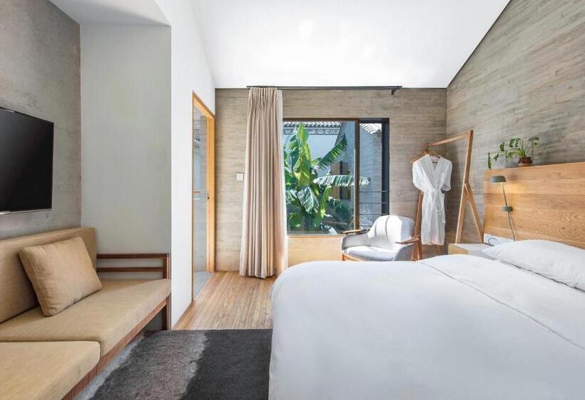 اتاق استاندارد با چشم‌انداز باغ, Sunyata Hotel Dali