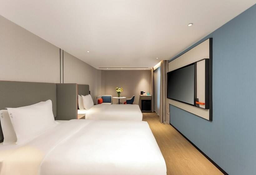اتاق استاندارد با چشم‌انداز شهر, Holiday Inn Express Shanghai Jing An Temple, An Ihg