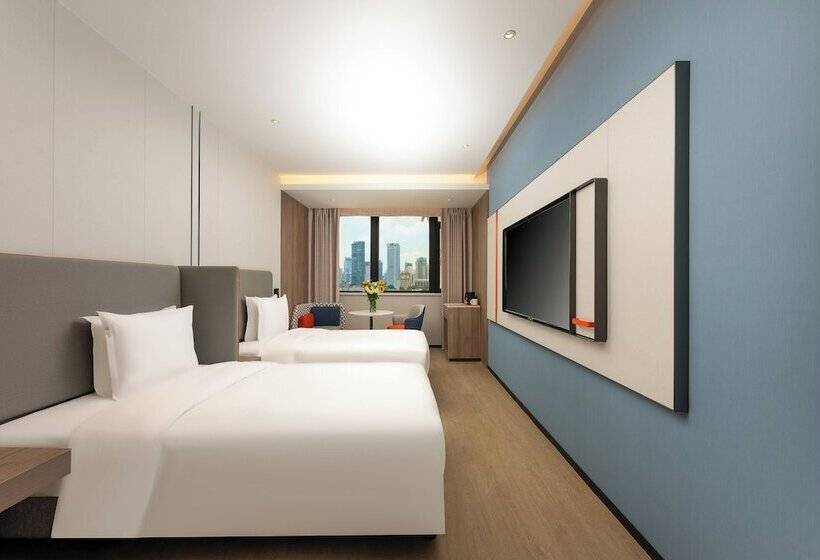 اتاق استاندارد با چشم‌انداز شهر, Holiday Inn Express Shanghai Jing An Temple, An Ihg