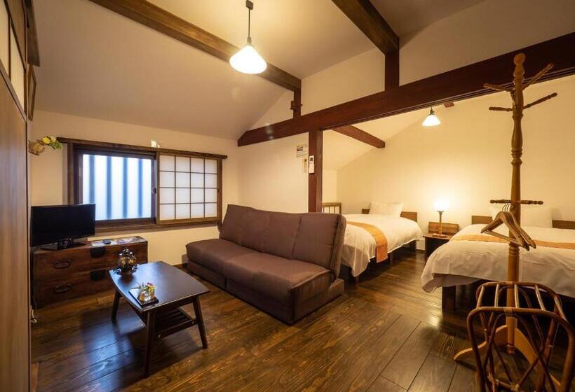 اتاق استاندارد سه تخته با سرویس بهداشتی مشترک, Inase Otsu Machiya Bed And Breakfast