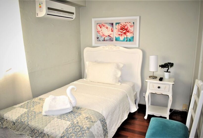 اتاق استاندارد یک تخته با سرویس بهداشتی مشترک, Hostal Pehuenche