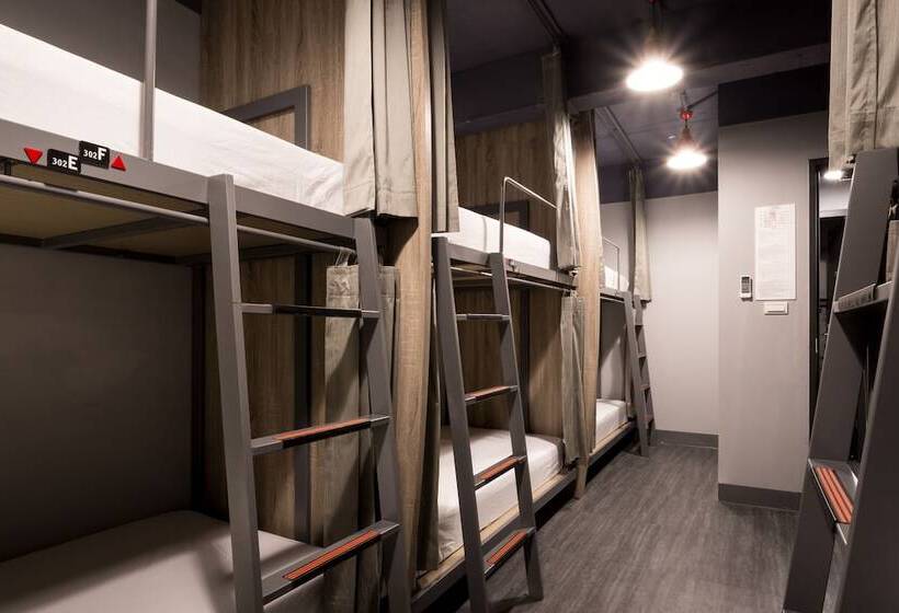 تختخواب در اتاق مشترک, Taipei Travelers International Hostel