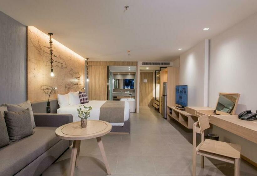 اتاق لوکس با تخت بزرگ, La Vela Khao Lak   Sha Extra Plus