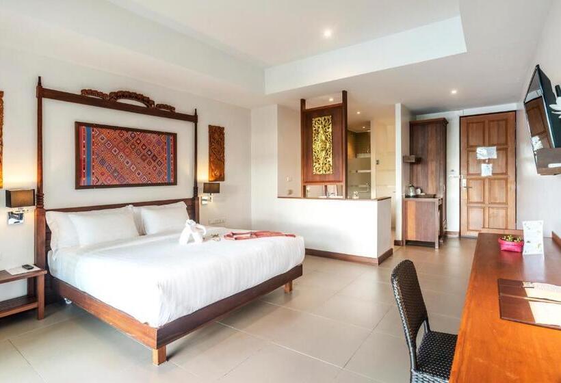 اتاق استاندارد با تخت بزرگ, Bansaeo Garden And Resort