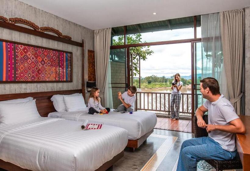 اتاق استاندارد با تراس, Bansaeo Garden And Resort