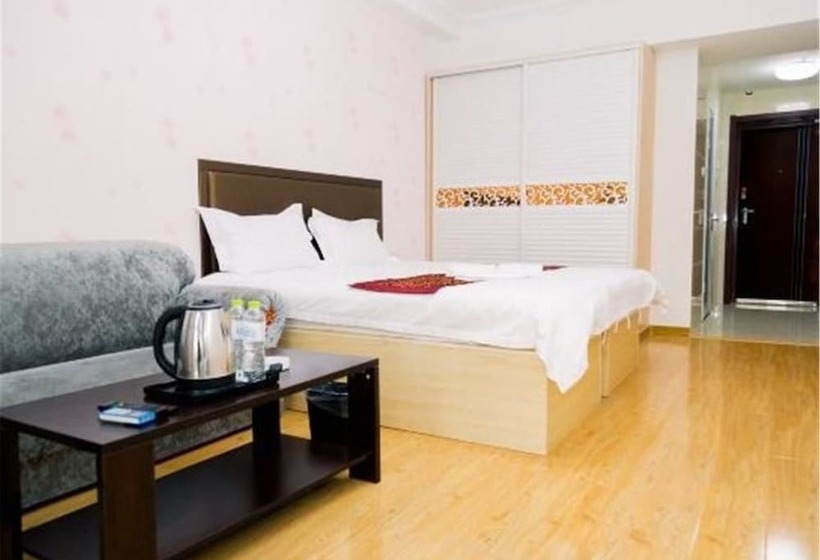 اتاق لوکس چهار تخته, Weihai Dushang Huayi Apartment