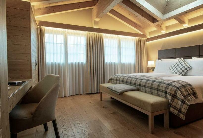 اتاق استاندارد با چشم‌انداز, Hôtel De Rougemont & Spa