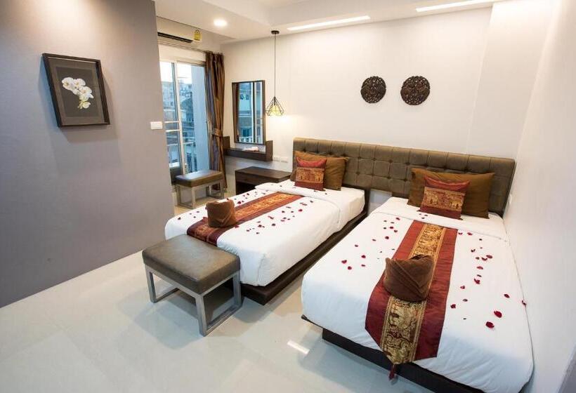 اتاق استاندارد با چشم‌انداز باغ, Pongsakorn Boutique Resort