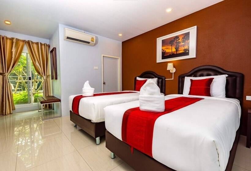 اتاق استاندارد با چشم‌انداز باغ, Pongsakorn Boutique Resort