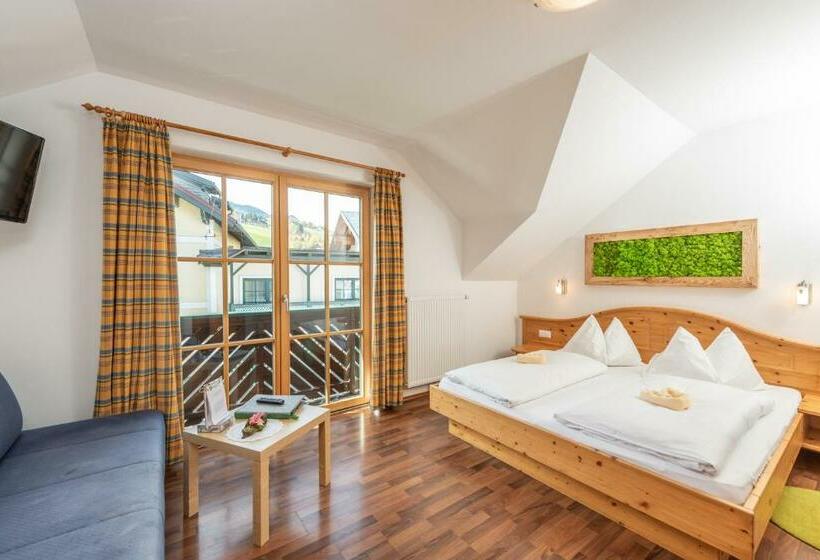 اتاق استاندارد با بالکن, Das Kleine Bio Hotel Tiefenbach