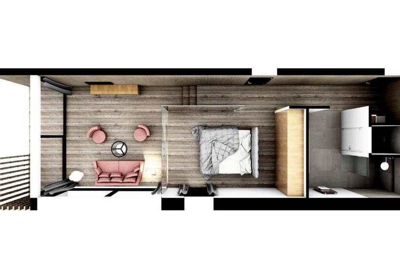 سوئیت دولوکس با چشم‌انداز, Senses Violett Suites   Adults Only