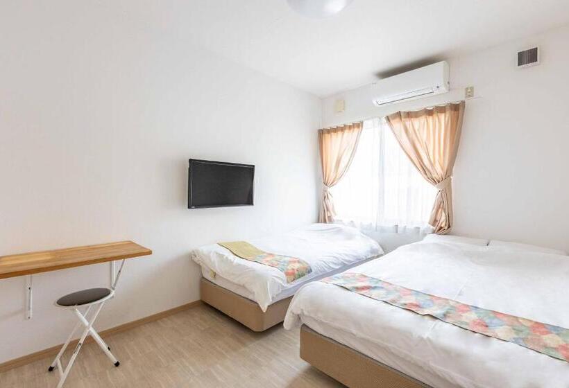 غرفة قياسية ثلاثية حمام مشترك, Add Hostel Uji Cha Gan Ju Tei