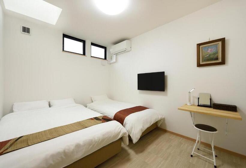 غرفة قياسية ثلاثية حمام مشترك, Add Hostel Uji Cha Gan Ju Tei