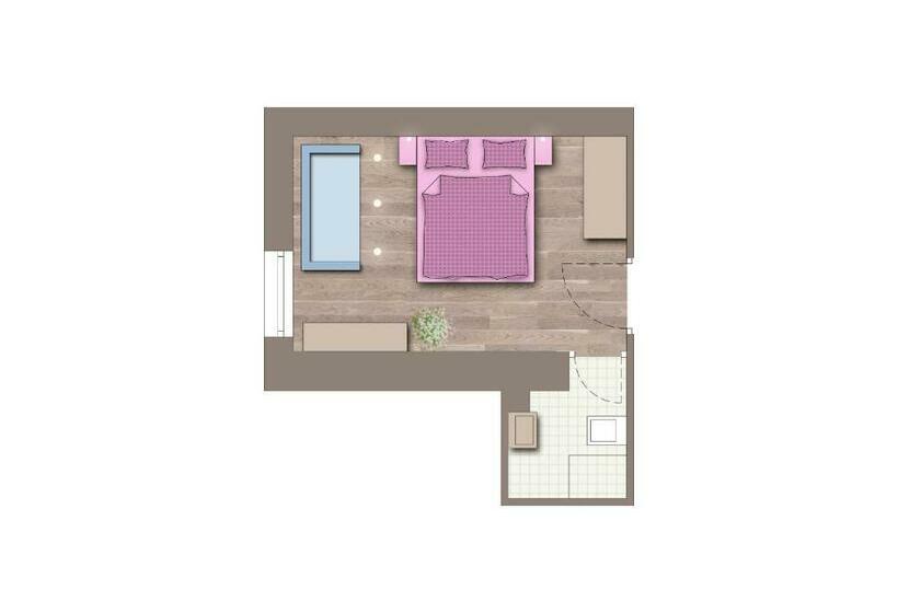 اتاق استاندارد, Alpin Relais B&b Villa Melisse