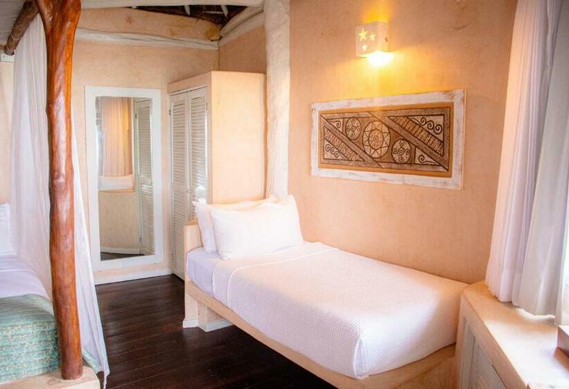 海の見えるマスタースイートルーム, Villa Las Estrellas Tulum  Located At The Party Zone