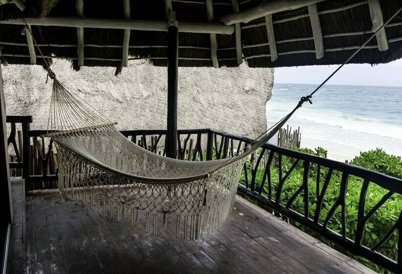 オーシャンビューデラックスルーム, Villa Las Estrellas Tulum  Located At The Party Zone