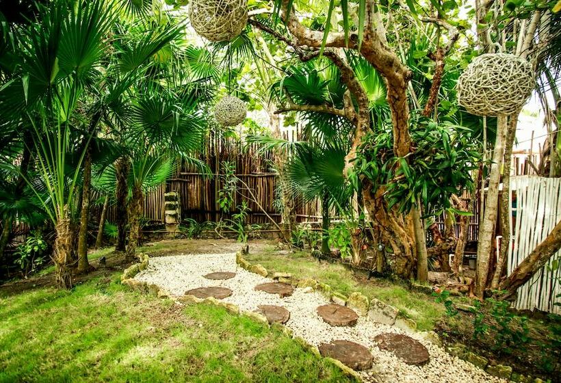 オーシャンビューデラックスルーム, Villa Las Estrellas Tulum  Located At The Party Zone