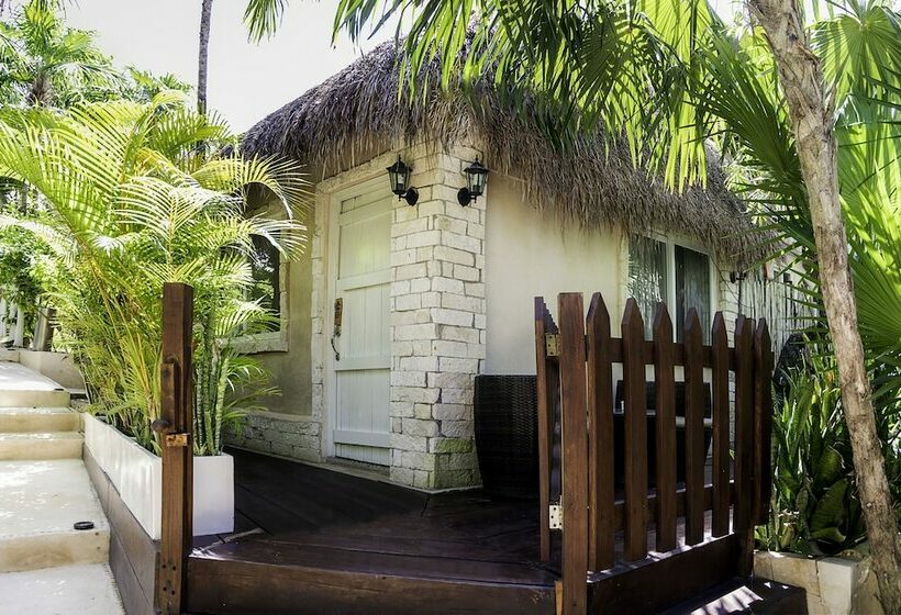 庭の見えるジュニアスイート, Villa Las Estrellas Tulum  Located At The Party Zone