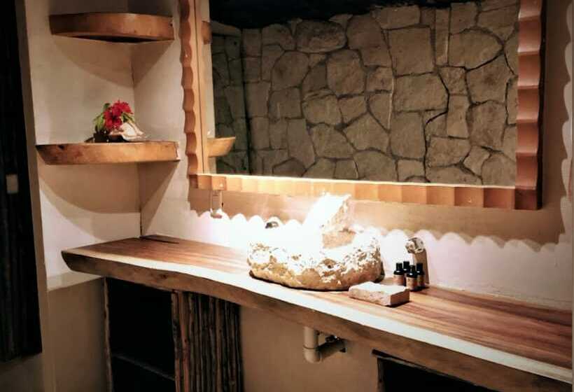 庭の見えるジュニアスイート, Villa Las Estrellas Tulum  Located At The Party Zone