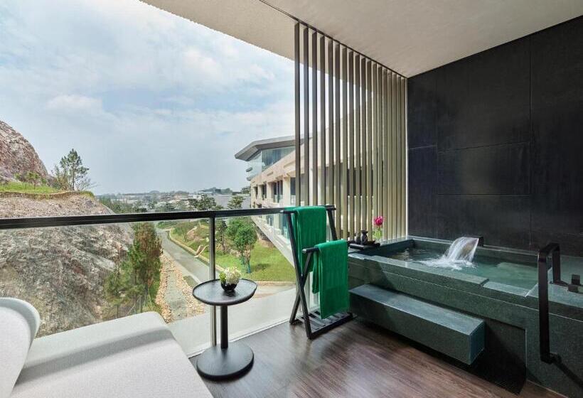 اتاق استاندارد با بالکن, Banyan Tree Nanjing Garden Expo