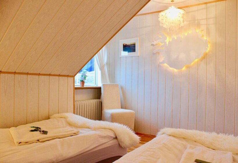 اتاق استاندارد با سرویس بهداشتی مشترک, Guesthouse árný
