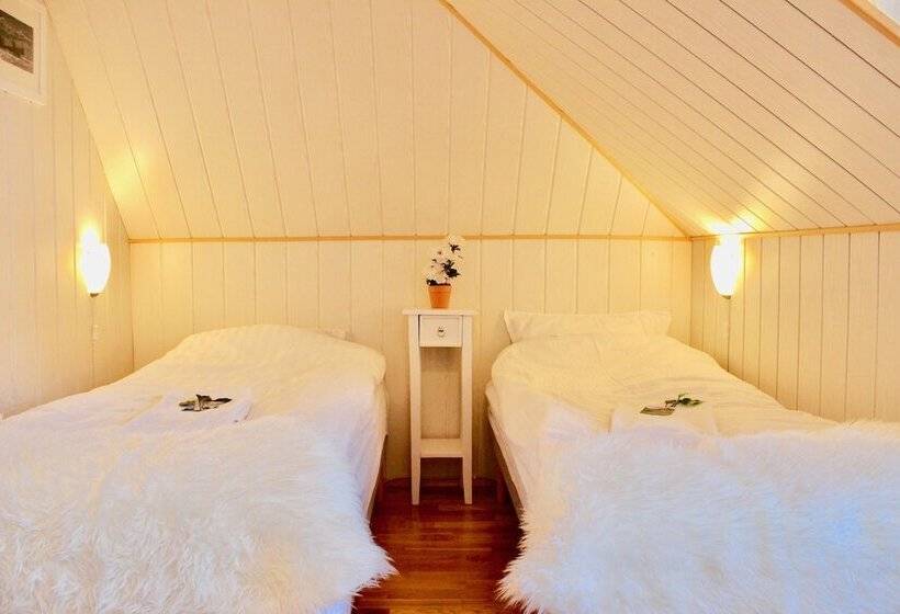 اتاق استاندارد با سرویس بهداشتی مشترک, Guesthouse árný