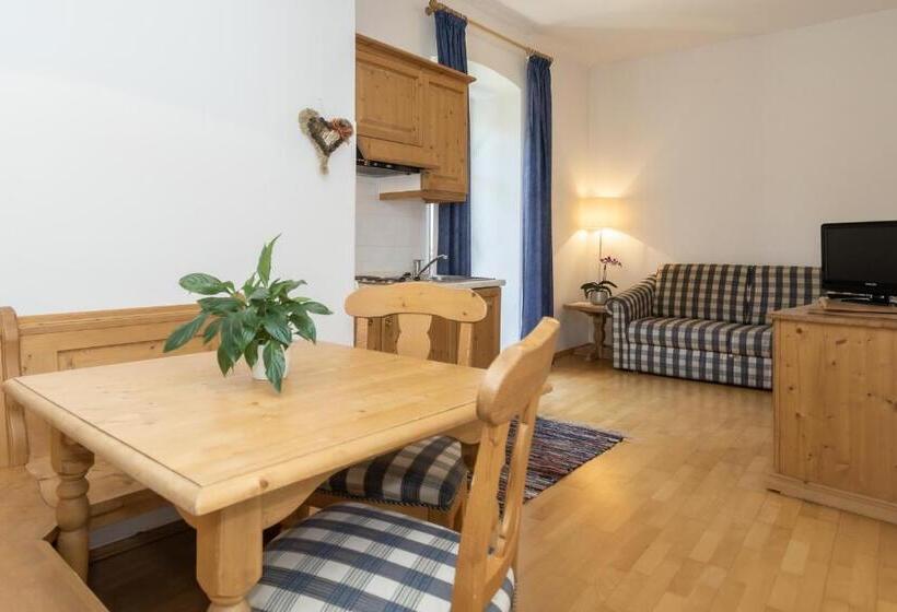 آپارتمان 1 خوابه با بالکن, Appartements Eppanerhof