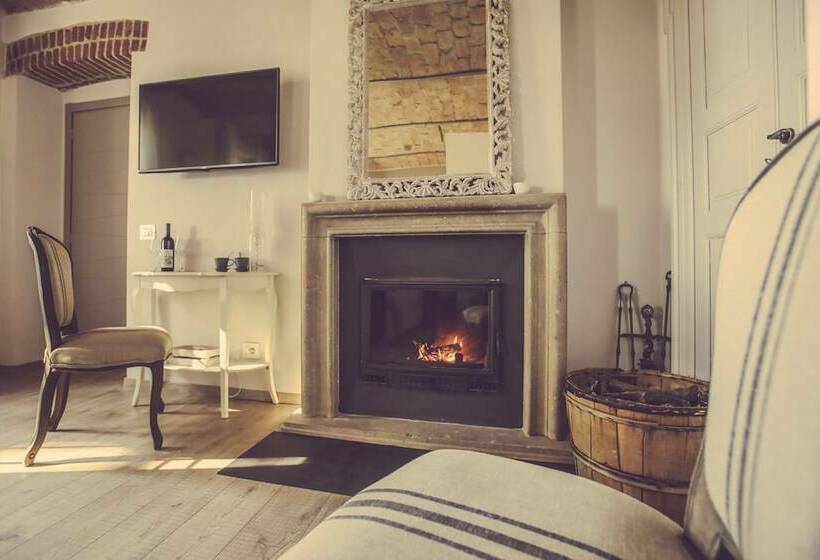 اتاق استاندارد با چشم‌انداز باغ, Langhe Country House