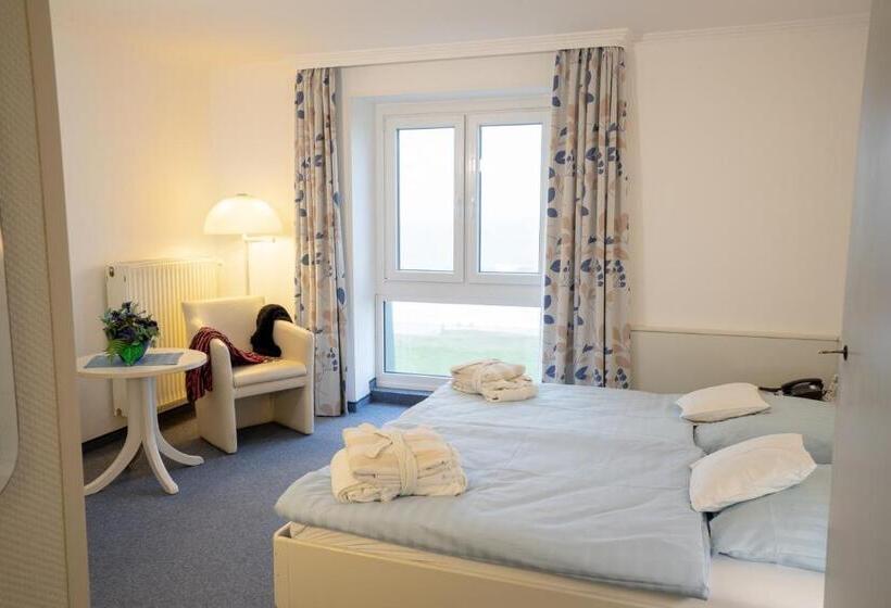 اتاق استاندارد با چشم‌انداز دریا, S Haus Waterkant & Strandvilla Eils