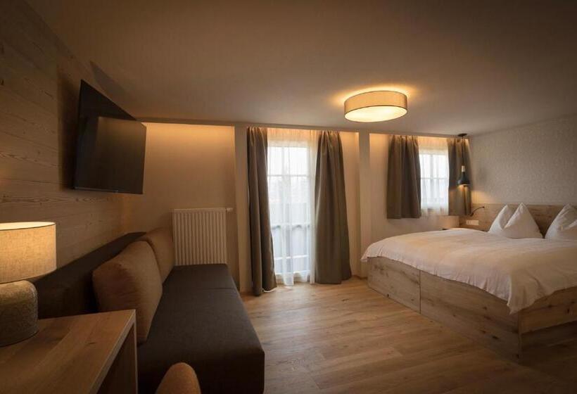 اتاق استاندارد سه تخته با بالکن, Alpengasthof Hotel Kopphütte