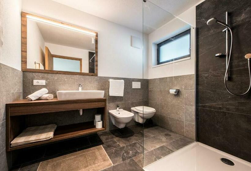آپارتمان 1 خوابه با چشم‌انداز باغ, Chalet Kristall   Dolomites Garden Chalet