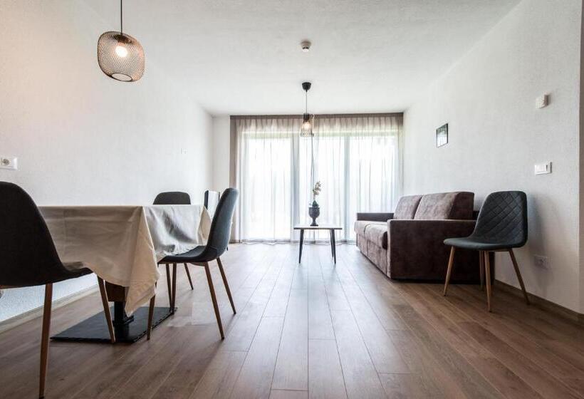آپارتمان 1 خوابه با چشم‌انداز باغ, Chalet Kristall   Dolomites Garden Chalet