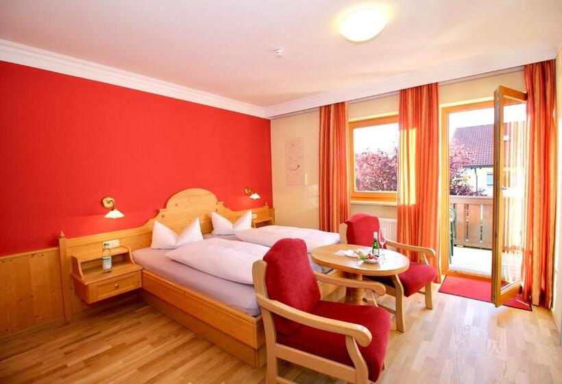 标准间带阳台, Kleines Hotel Edeltraud