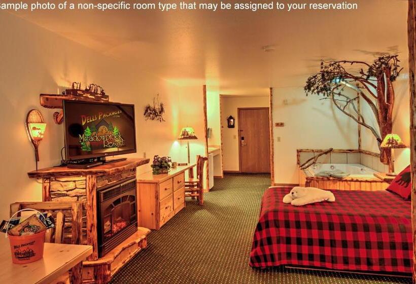 اتاق استاندارد با وان آب گرم, Meadowbrook Resort