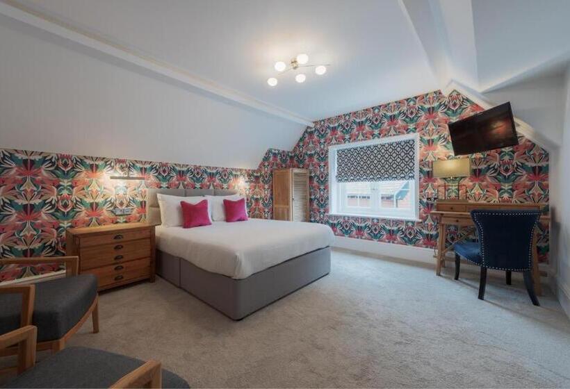 اتاق اجرایی با تخت بزرگ, Florence Gardens Boutique Hotel And Restaurant