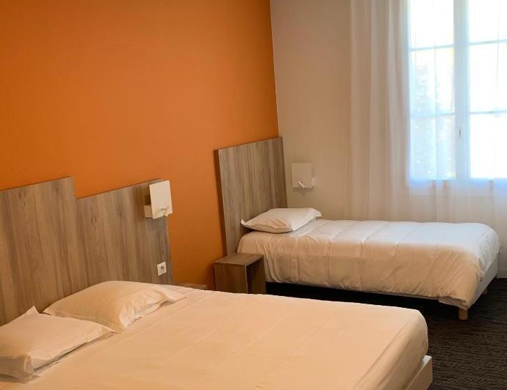 اتاق استاندارد سه نفره, Logis Hôtel Restaurant Lanex Amboise