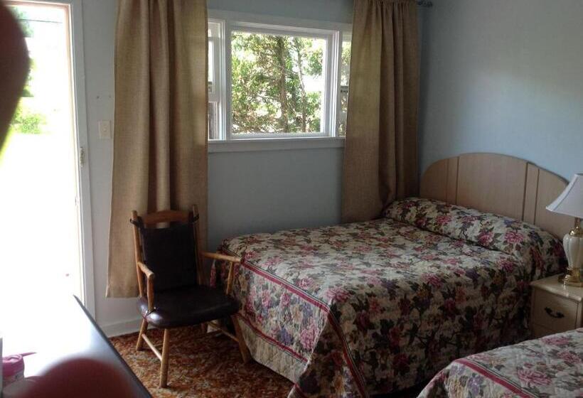 اتاق استاندارد با بالکن, Hôtel Motel Rocher Percé