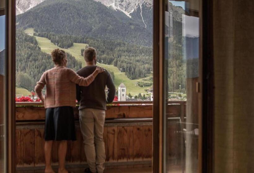 اتاق لوکس با بالکن, Naturhotel Leitlhof