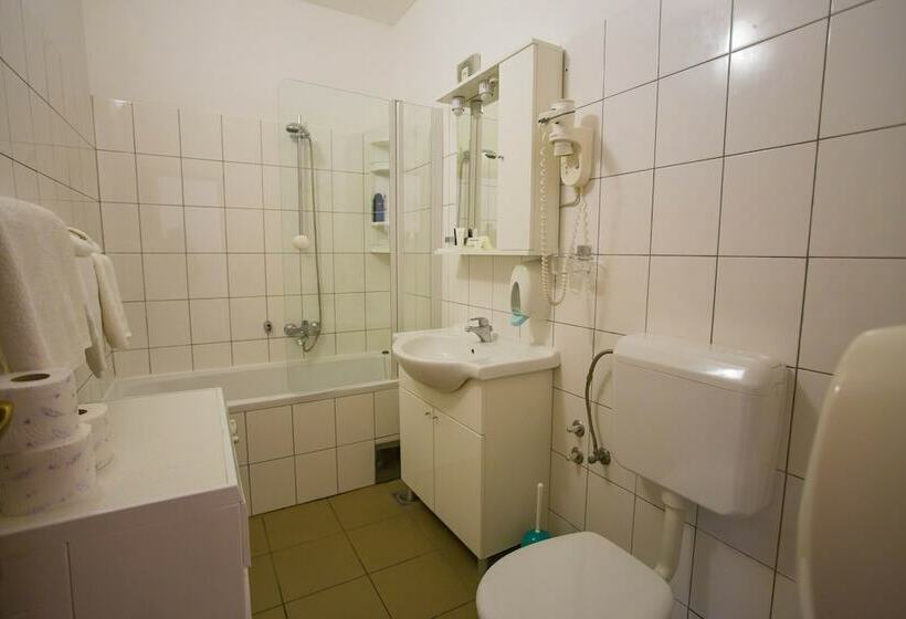 آپارتمان 1 خوابه با بالکن و چشم‌انداز دریا, Aparthotel Pecic