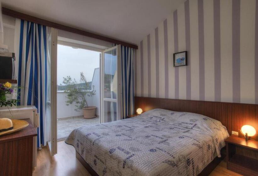 اتاق استاندارد با بالکن و چشم‌انداز دریا, Gina Bed & Breakfast