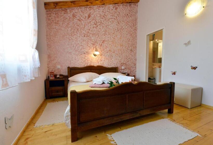 اتاق استاندارد با چشم‌انداز استخر, Bed And Breakfast Casa Rustica