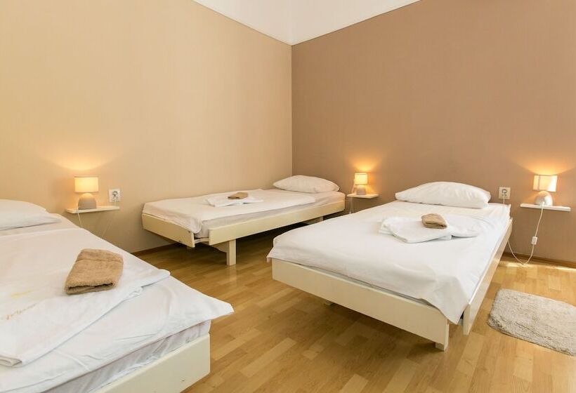 اتاق استاندارد سه تخته با سرویس بهداشتی مشترک, Hostel Morcic