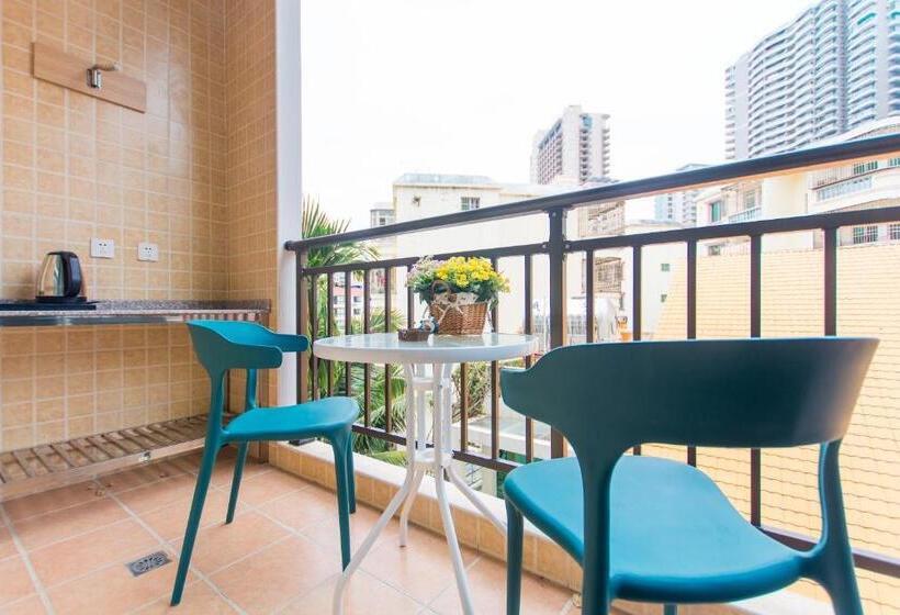 اتاق استاندارد با بالکن, Sanya Passion Fruit Inn