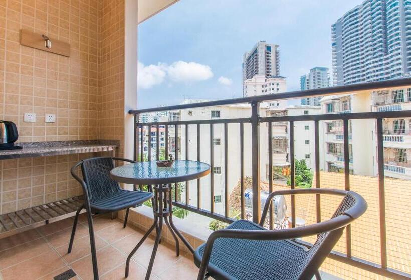 اتاق استاندارد با بالکن, Sanya Passion Fruit Inn
