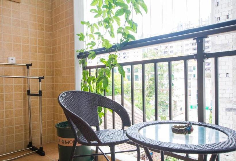 اتاق استاندارد با بالکن, Sanya Passion Fruit Inn